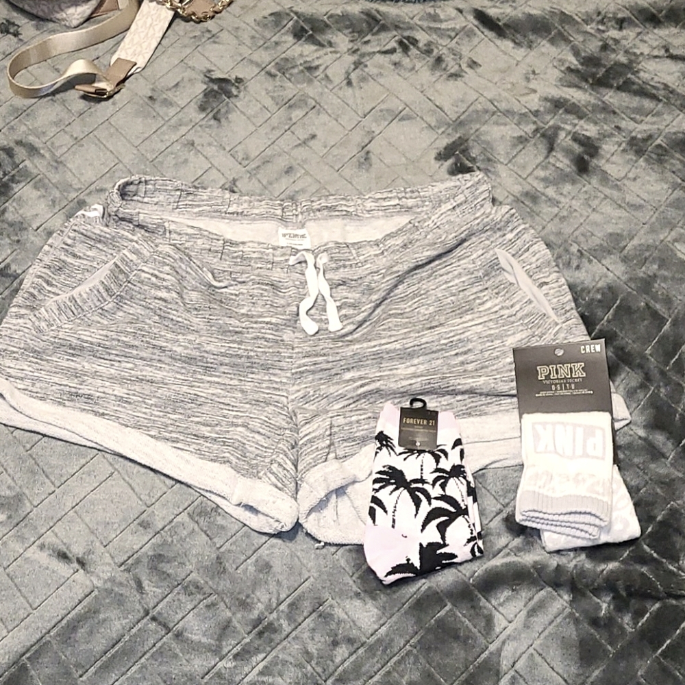 Victoria's Secret Shorts and Socks Set